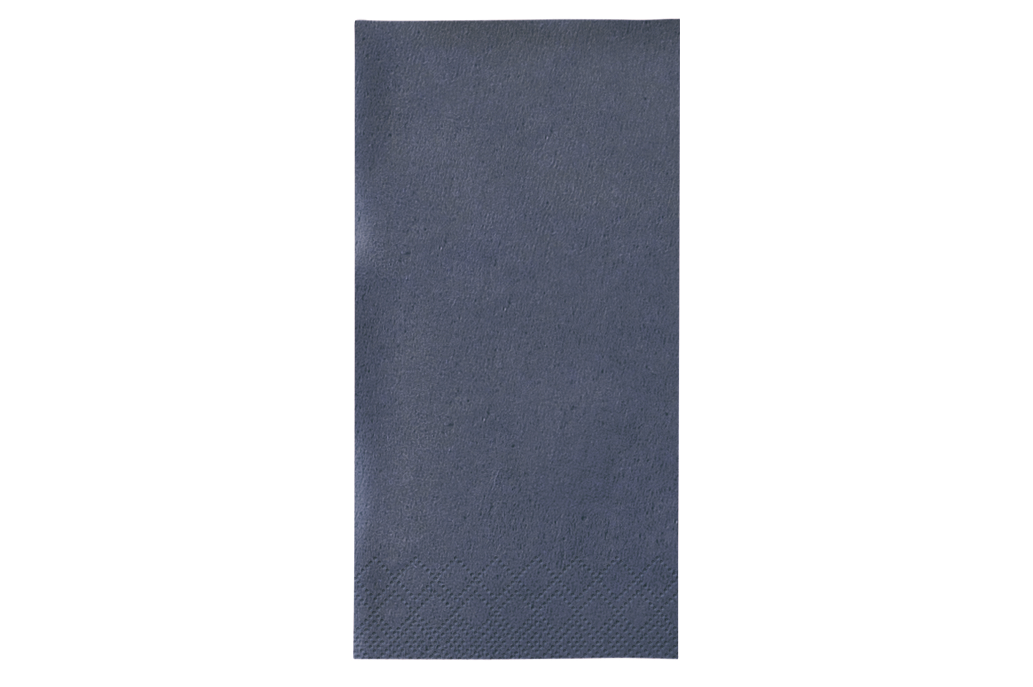 Serviette 40x40cm 3-lagig 1/8 Falz Blau - 1000 Stück