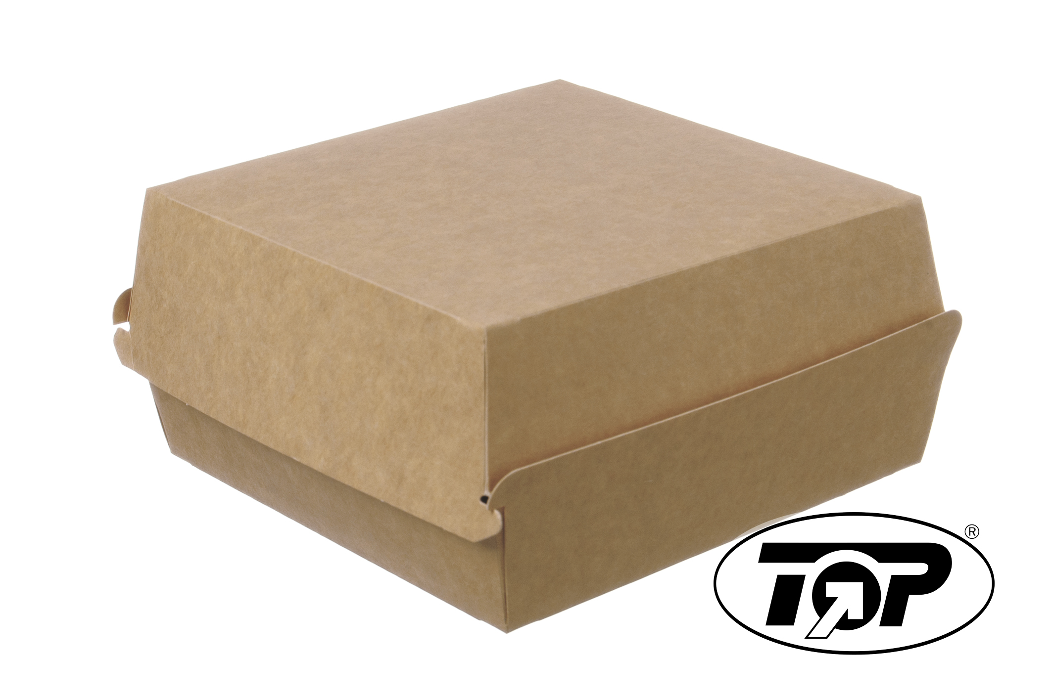 Burgerbox Hamburger Box Pappe 145x145x80mm - 300 Stück