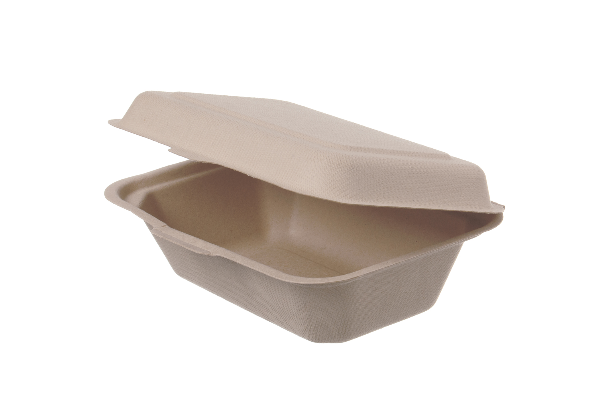 Lunchbox Menübox ungeteilt Bagasse 530ml - 300 Stück