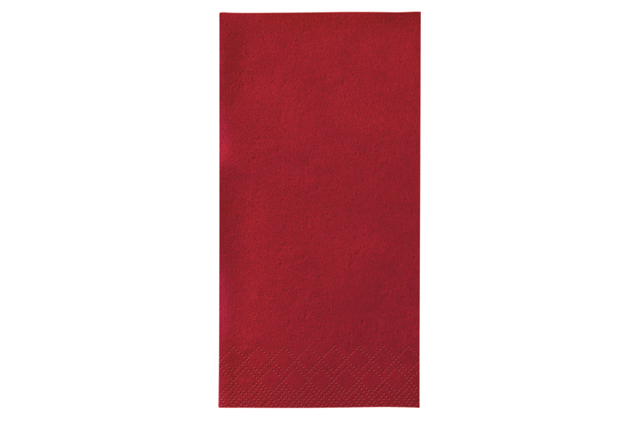 Serviette 33x33cm 3-lagig 1/8 Falz Bordeaux - 1000 Stück